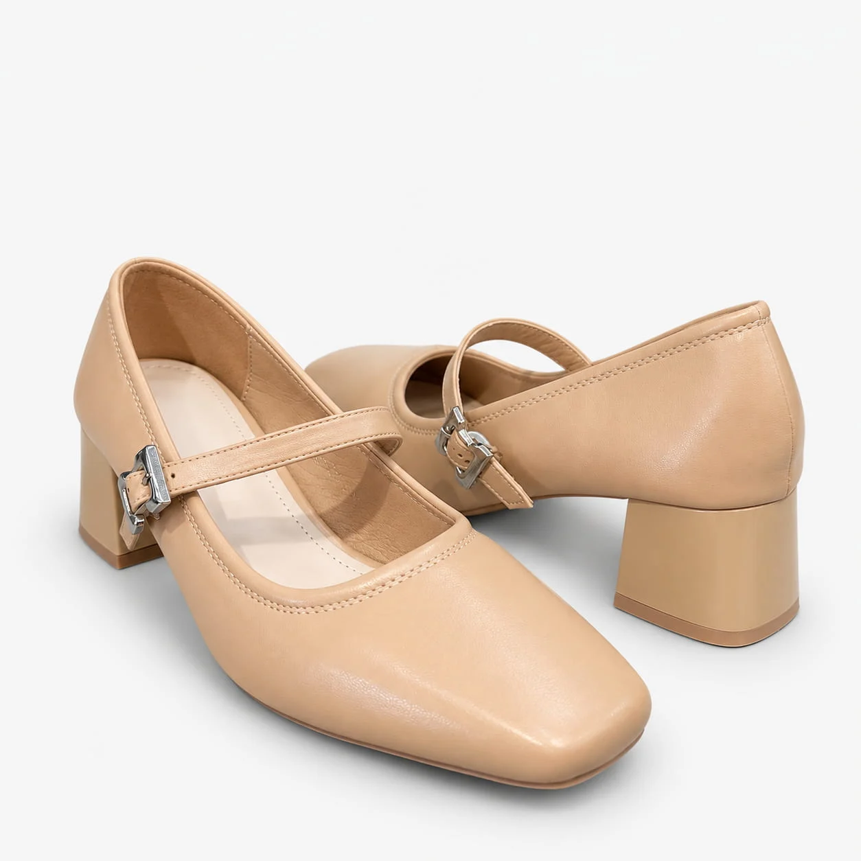 Court Shoes - Fawn | 18608 - Image 5