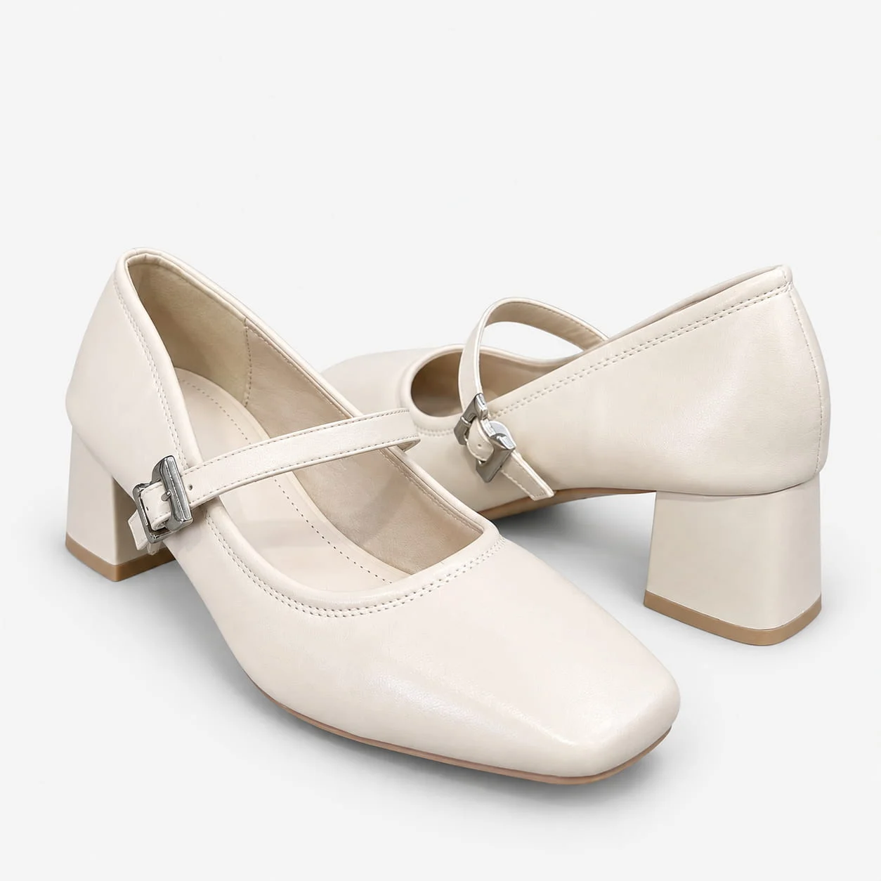 Court Shoes - Fawn | 18608 - Image 2
