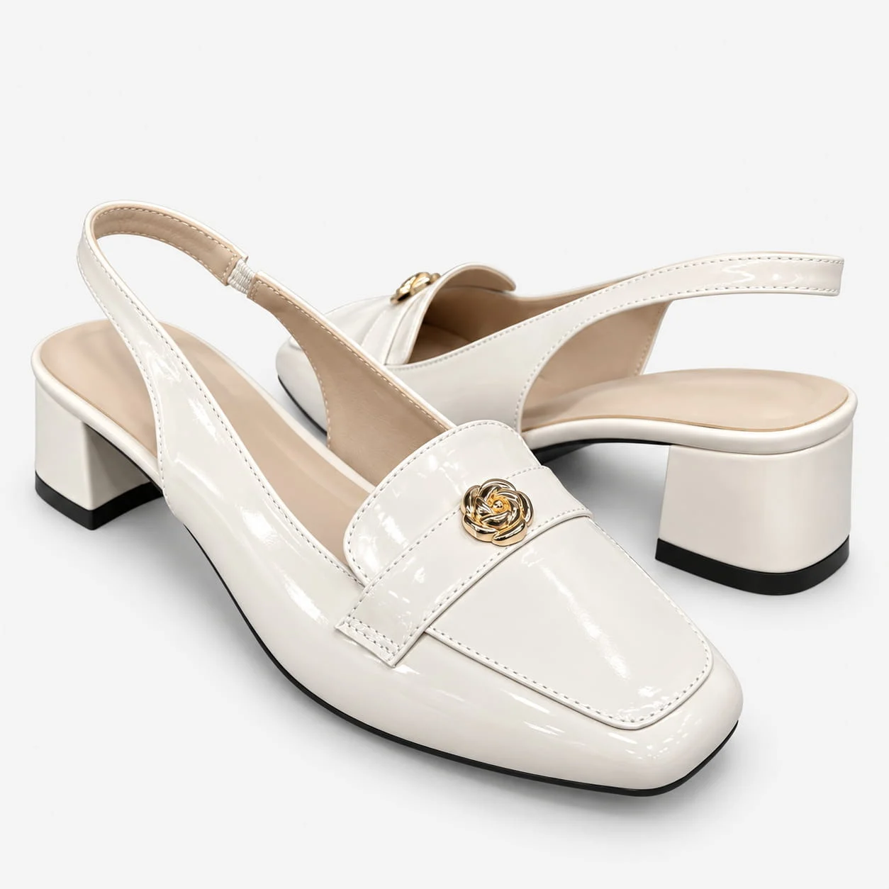 Court Shoes - Brown | 18609 - Image 5