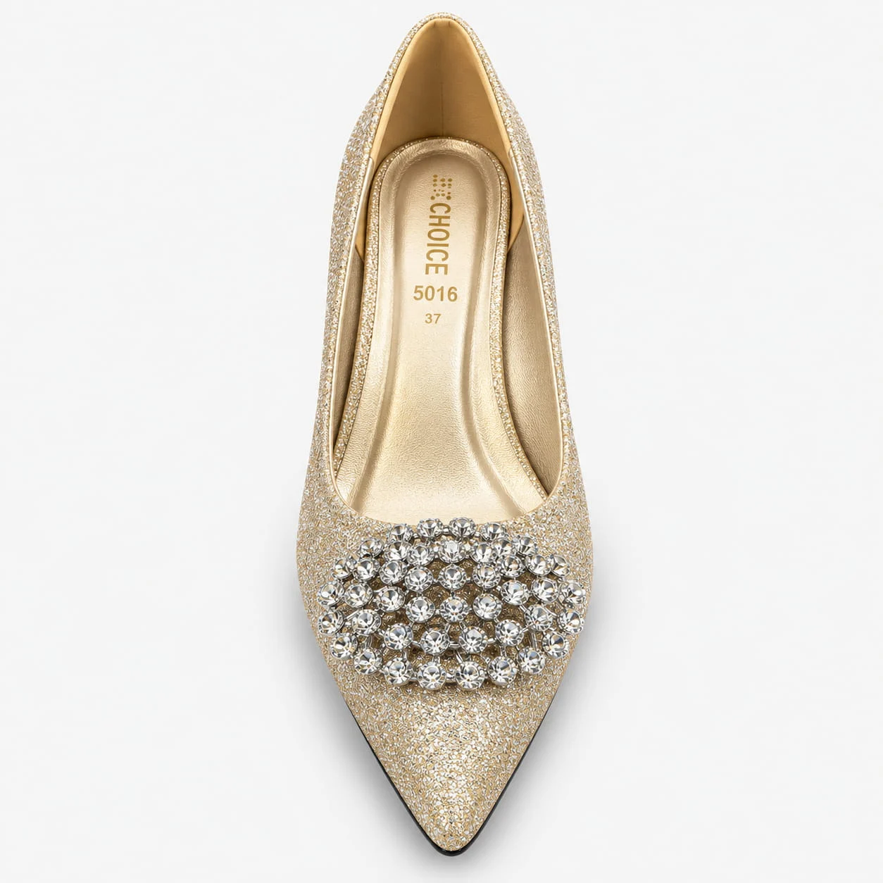 Court Shoes - Golden | 18611 - Image 3