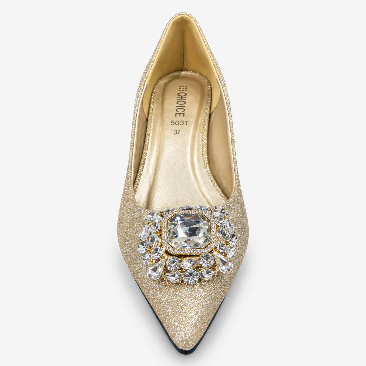 Court Shoes - Golden | 18612 - Image 3