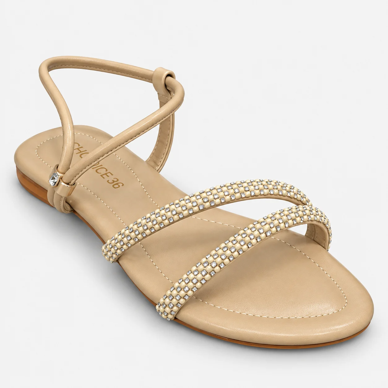 Flat Sandal - Fawn | 19937 - Image 4