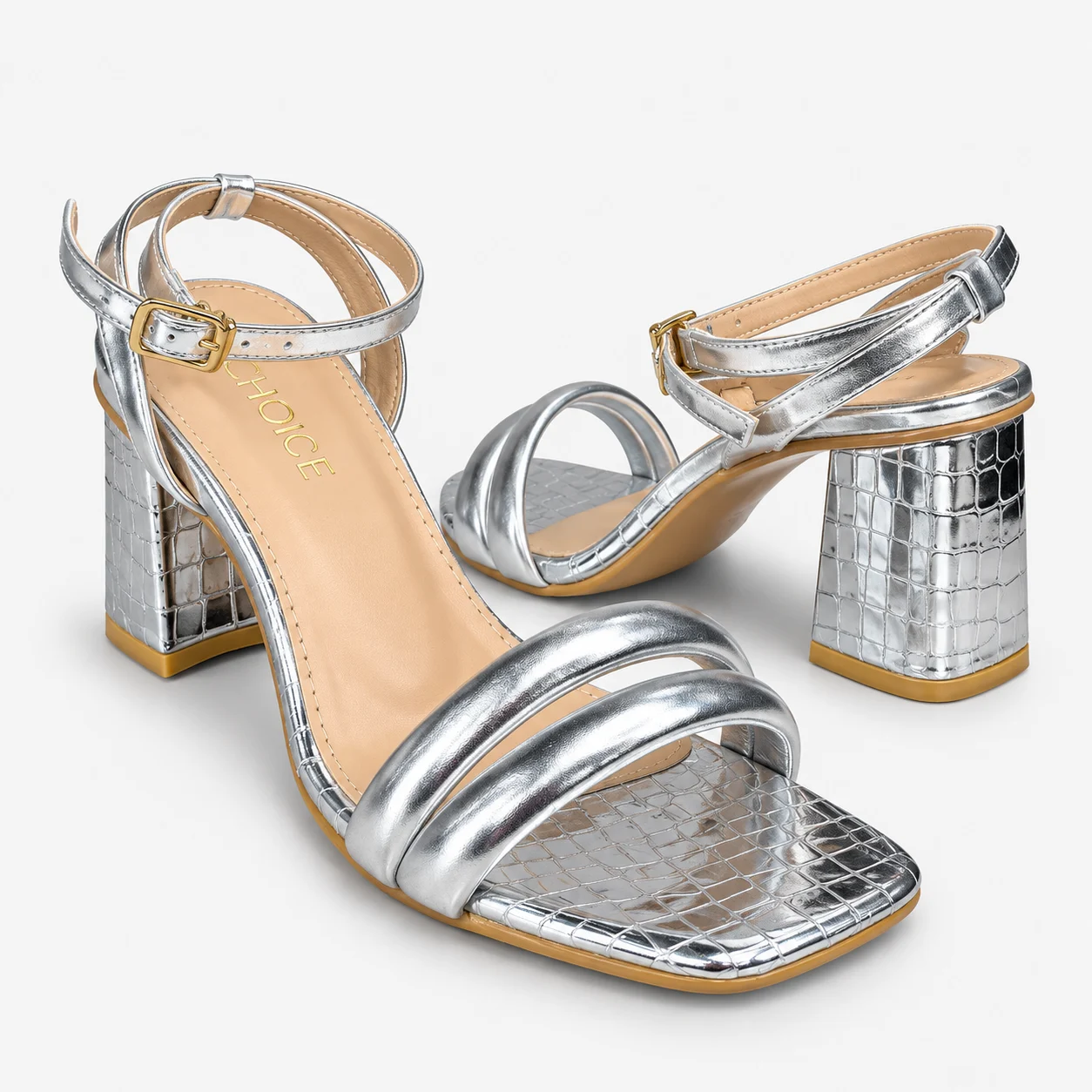 Fancy Sandal - Silver | 44140 - Image 2