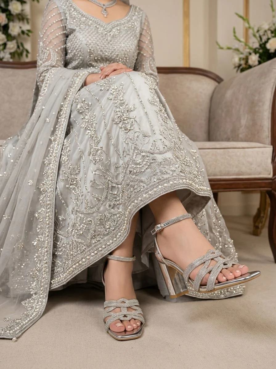 Fancy Sandal - Silver | 49342
